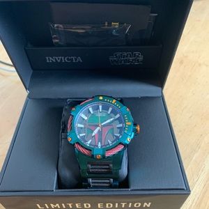 Invicta star wars boba fett automatic watch